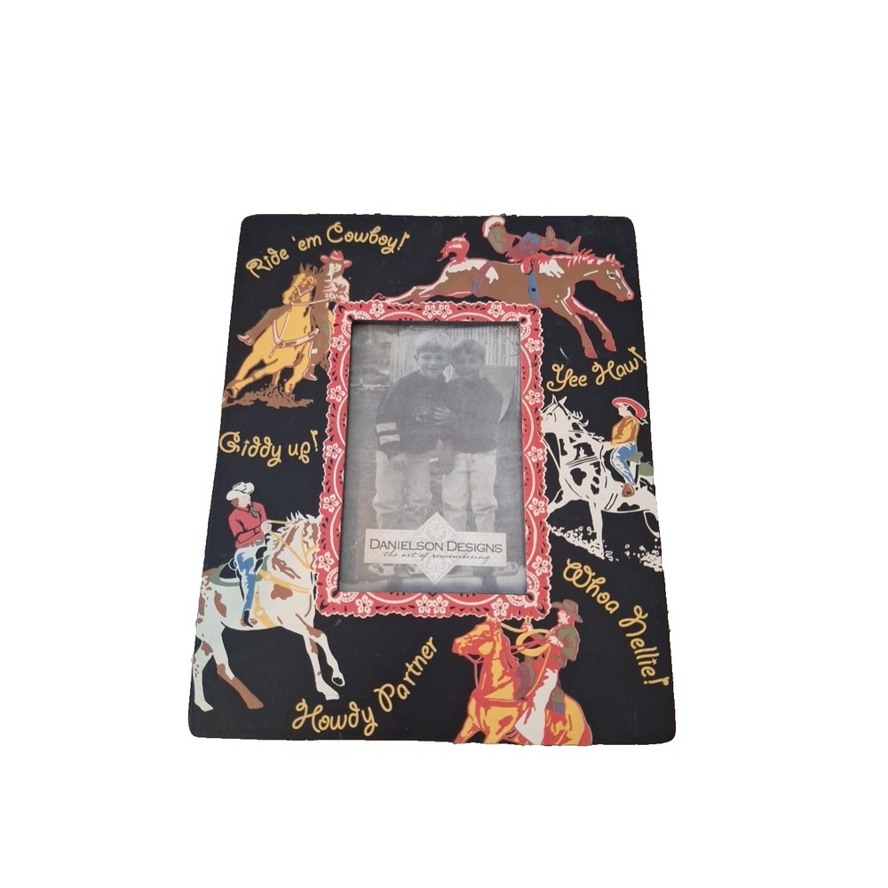 Artisan Crafted Danielson Designs‎ Cowboy/ Cowgirl Picture Frame